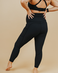 Maternity Leggings - Ryan Ribbed 7/8 Length