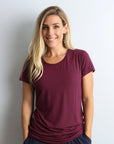 Relove ** Non BF - Women's Bamboo Tee - Workout Tee Fig