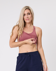 Crossover Nursing Sports Bra - Evolve Bra