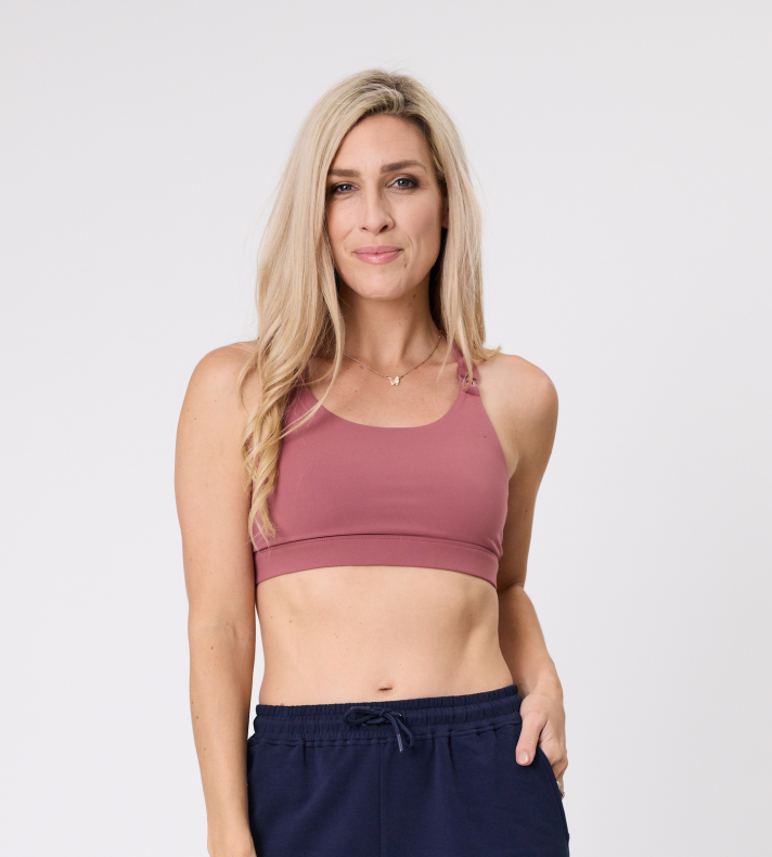 Crossover Nursing Sports Bra - Evolve Bra