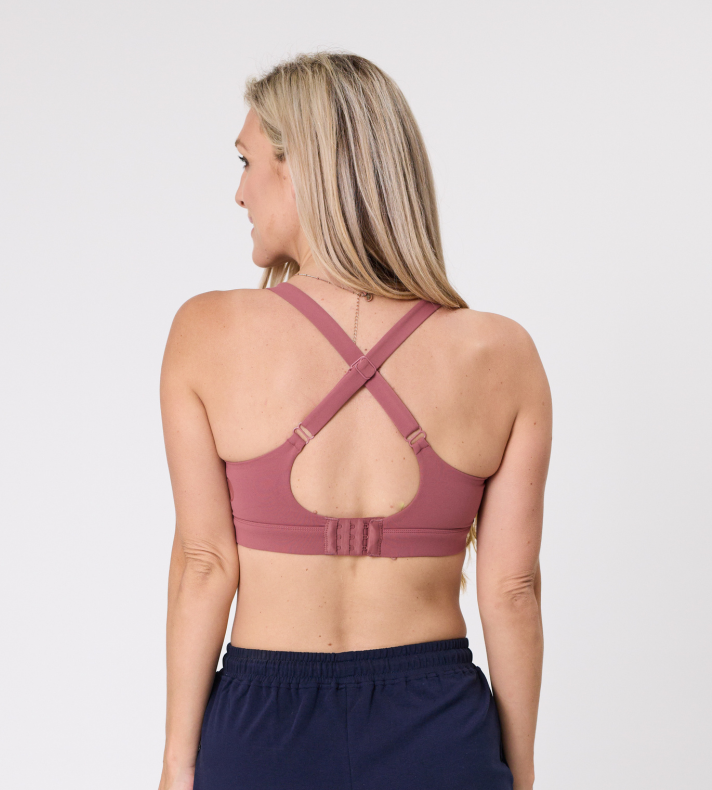 Crossover Nursing Sports Bra - Evolve Bra