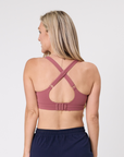 Crossover Nursing Sports Bra - Evolve Bra