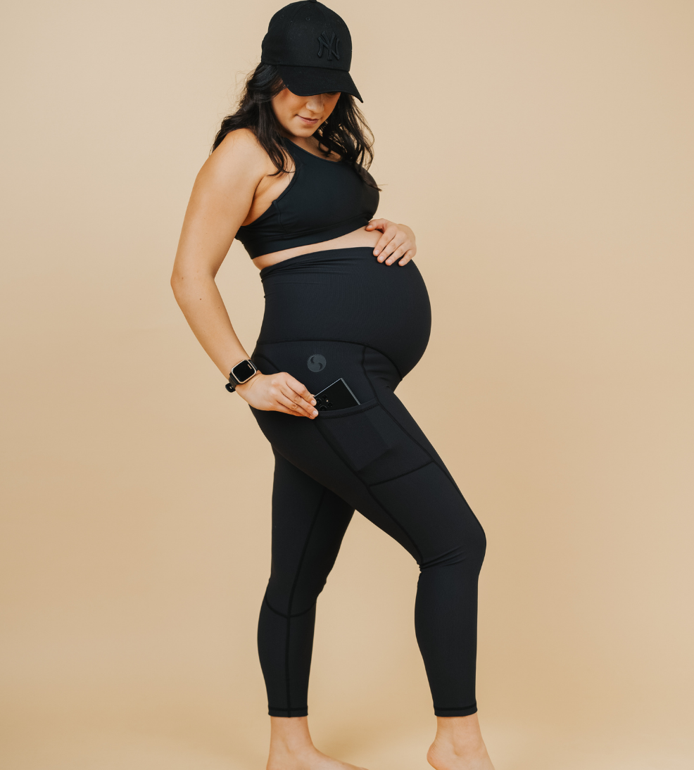 Relove ** Maternity Leggings - Ryan Ribbed 7/8