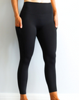 Relove ** Postpartum Leggings - Enhance Leggings Black 7/8