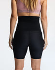 Relove ** High Waisted Maternity Shorts - Classic Bike Shorts Black