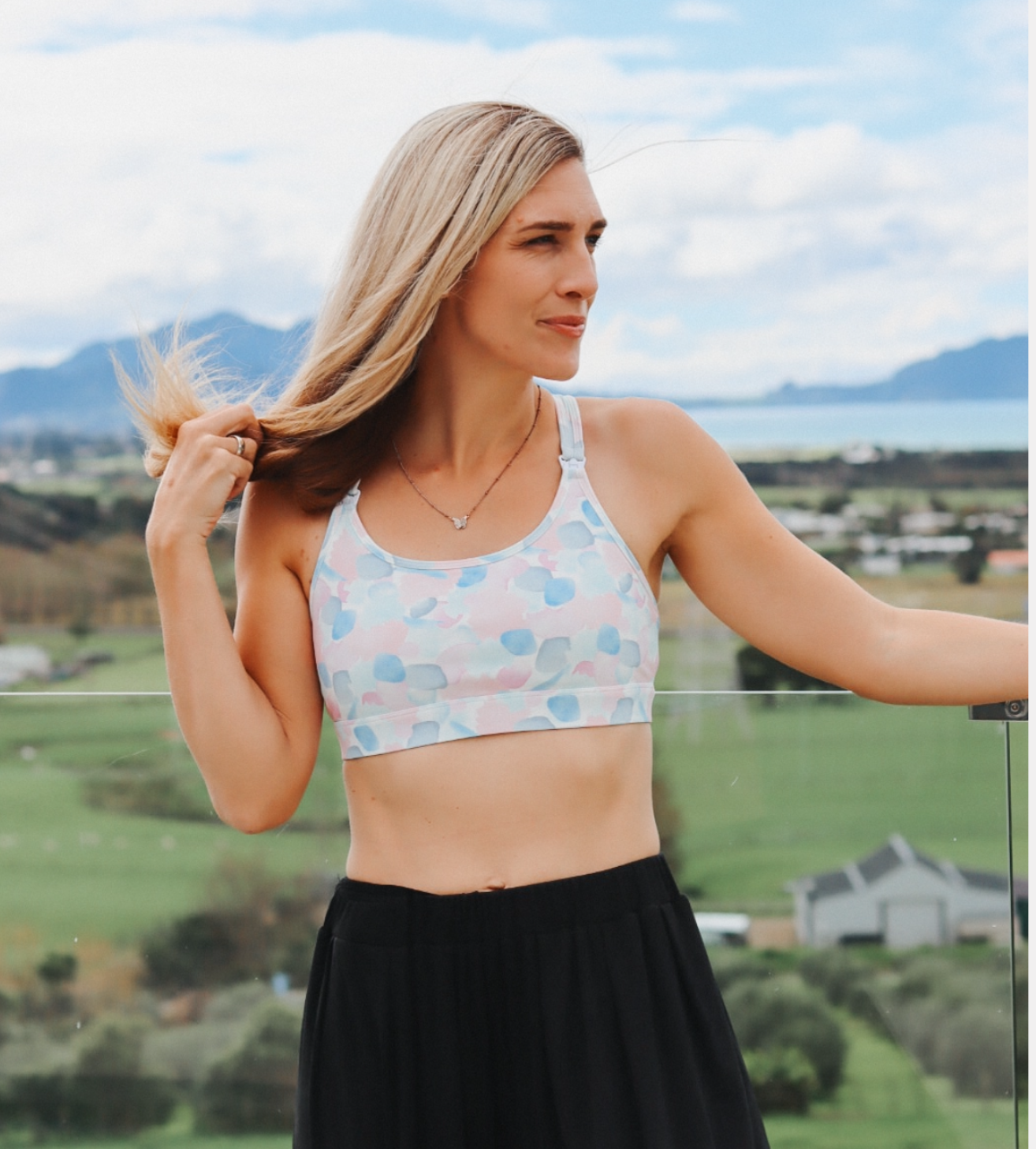 Crossover Nursing Sports Bra - Evolve Bra