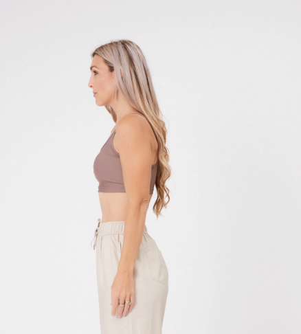 Longline Sports Crop