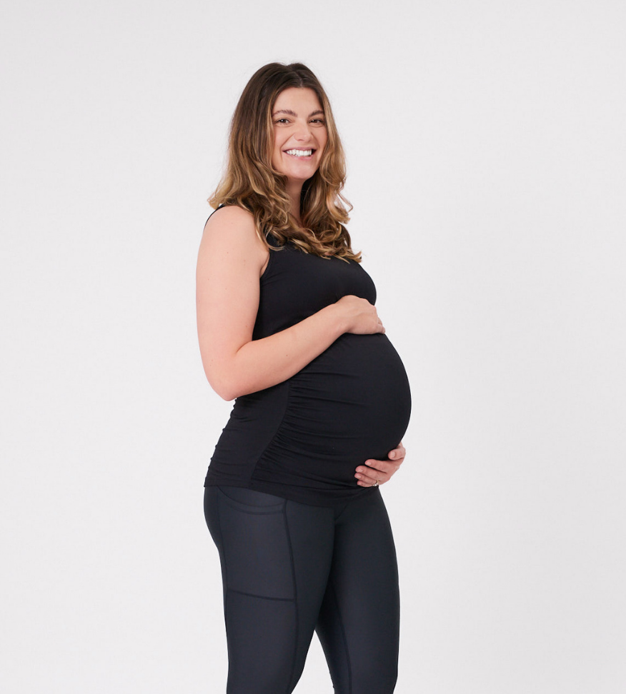 Bamboo Pregnancy Tank - Essentials Bump Tank