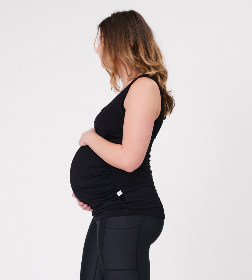 Bamboo Pregnancy Tank - Essentials Bump Tank