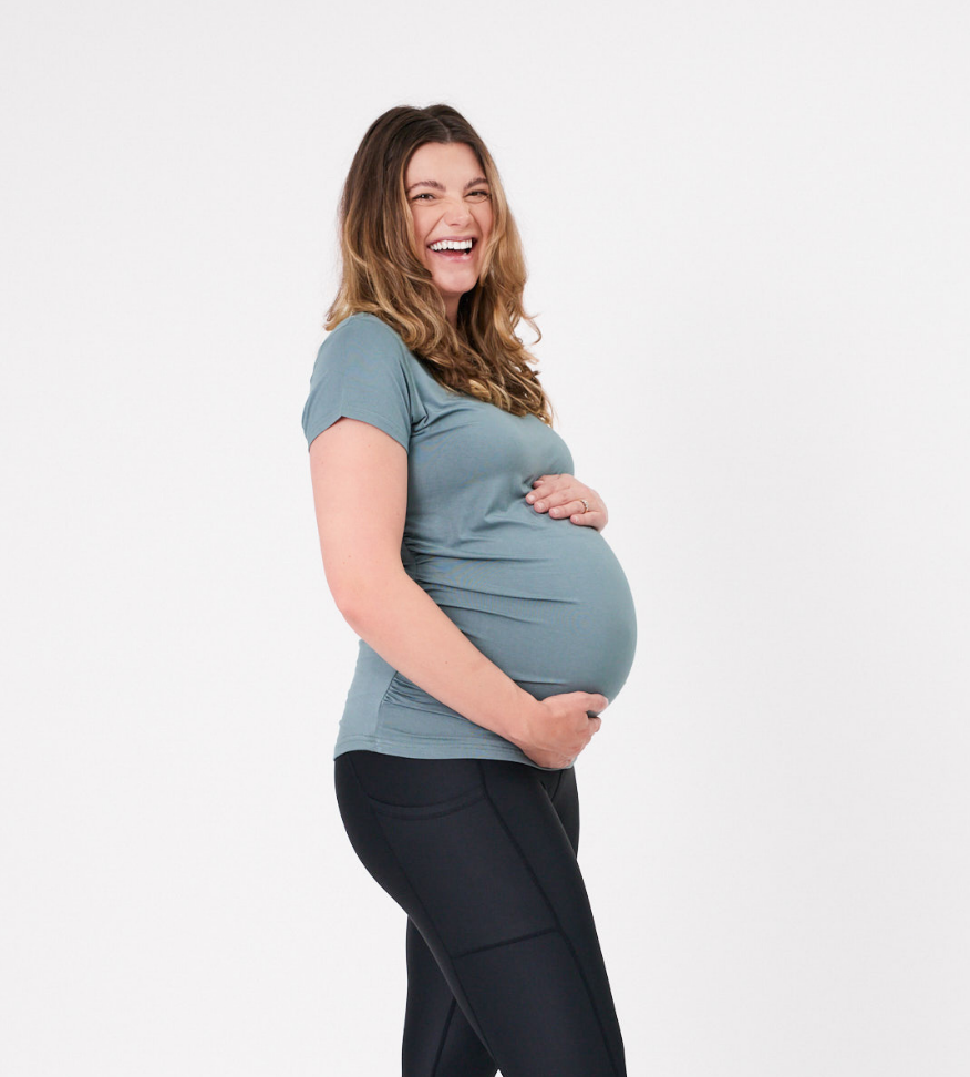 Bamboo Pregnancy T-Shirt - Essentials Bump Tee