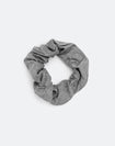 Women's scrunchie hair tie in grey