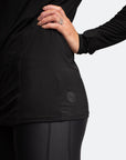 Relove ** Maternity Top - Bamboo Long Sleeve Black