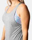 Relove ** Breastfeeding Top - Rise Up Tank Grey Marle