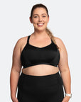 Relove ** Nursing Sports Bra - Ultimate Bra Black