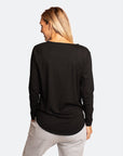 Relove ** Maternity Top - Cruise Long Sleeve Top Black