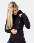 Relove ** Breastfeeding Hoodie - Activewear Hoodie Black