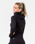 Relove ** Breastfeeding Hoodie - Activewear Hoodie Black