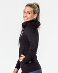 Relove ** Breastfeeding Hoodie - Activewear Hoodie Black