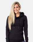 Relove ** Breastfeeding Hoodie - Activewear Hoodie Black