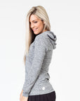 Relove ** Breastfeeding Hoodie - All Day Hooded Top Grey