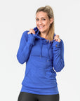 Relove ** Breastfeeding Hoodie - Activewear Hoodie Blue