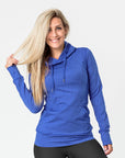 Relove ** Breastfeeding Hoodie - Activewear Hoodie Blue