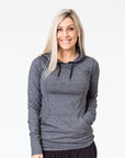 Relove ** Breastfeeding Hoodie - Activewear Hoodie Grey