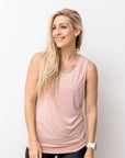 Relove ** Breastfeeding Top - Casual Tank Blush