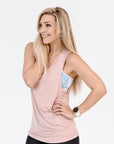 Relove ** Breastfeeding Top - Casual Tank Blush