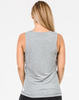 Relove ** Breastfeeding Top - Casual Tank Grey