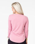 Relove ** Maternity Top - Cruise Long Sleeve Rose Pink