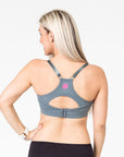 Relove ** Racerback Nursing Bra - Everyday Bra Grey