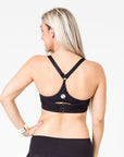 Relove ** Maternity Activewear Bra - Fit2feed Bra Black