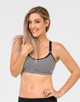 Relove ** Maternity Activewear Bra - Fit2feed Bra Stripe