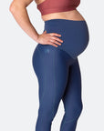 Relove ** Maternity Leggings - Classic Full Length Bondi Blue