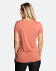 Relove ** Breastfeeding T-Shirt - Bamboo Workout Tee Spice