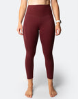 Relove ** Dream Leggings - High Waisted Leggings 7/8 Bordeaux