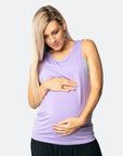 Relove ** Breastfeeding Top - Casual Tank Lavender