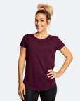 Relove ** Breastfeeding T-Shirt - Scoop Tee Fig