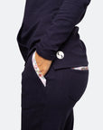 Relove ** Lifestyle Trackpants - Lush Trackies Navy