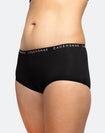 Black underwear suitable for c-section